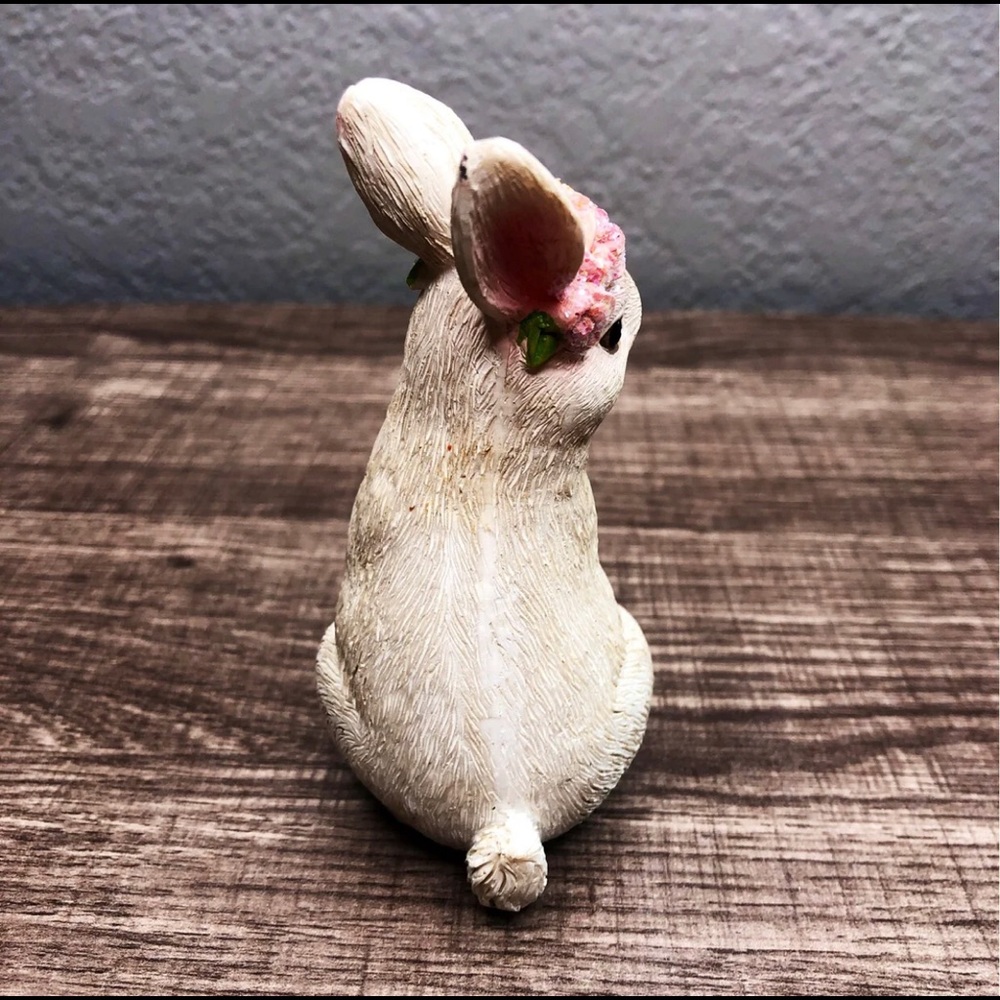 Princess BOHO Bunny Rabbit Spring Easter Decor - Picture 2 of 4